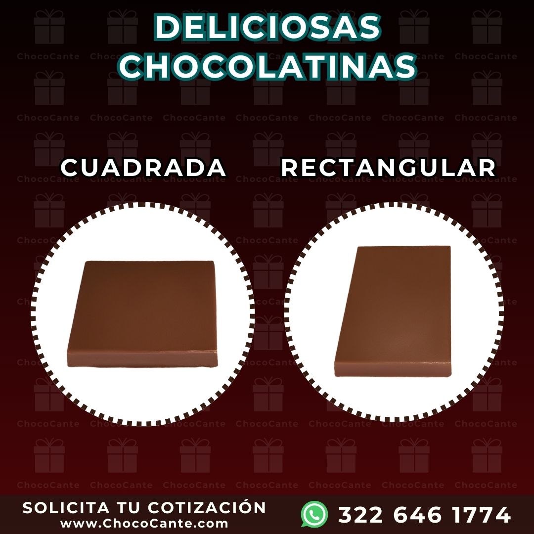 Chocolatinas personalizadas Bogotá